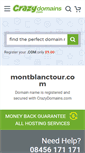 Mobile Screenshot of montblanctour.com